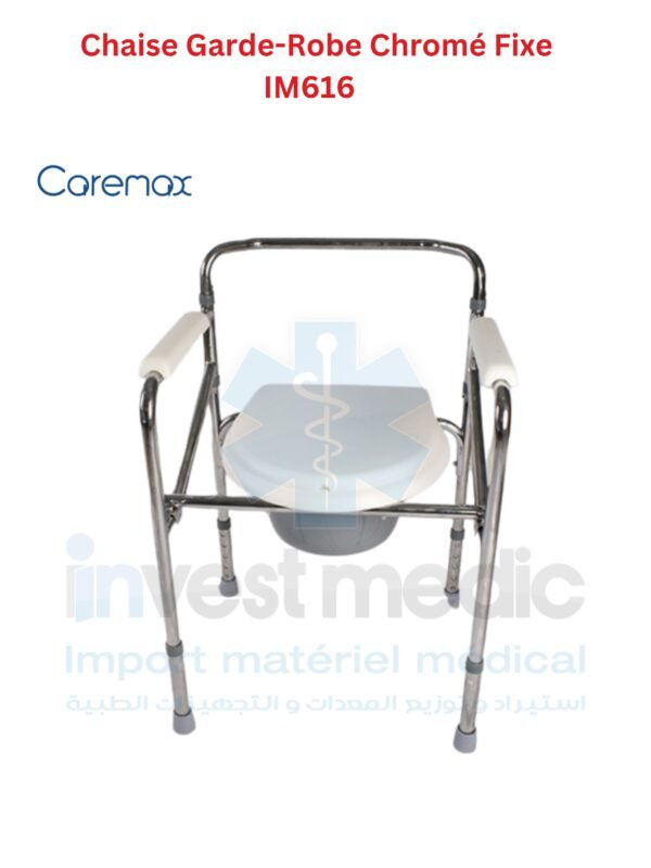 Chaise Garde-Robe Chromé Fixe IM616