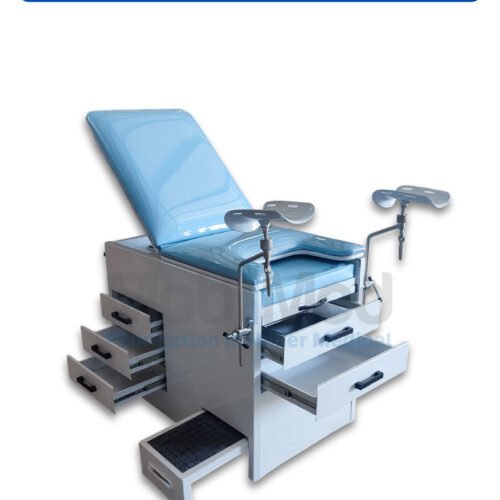 21 Divan Gynécologique En Epoxyavec tiroirs et jambières En abs TG 004