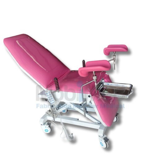 Divan Gynécologique Electrique En Epoxy jambières En Mousse  TG 005