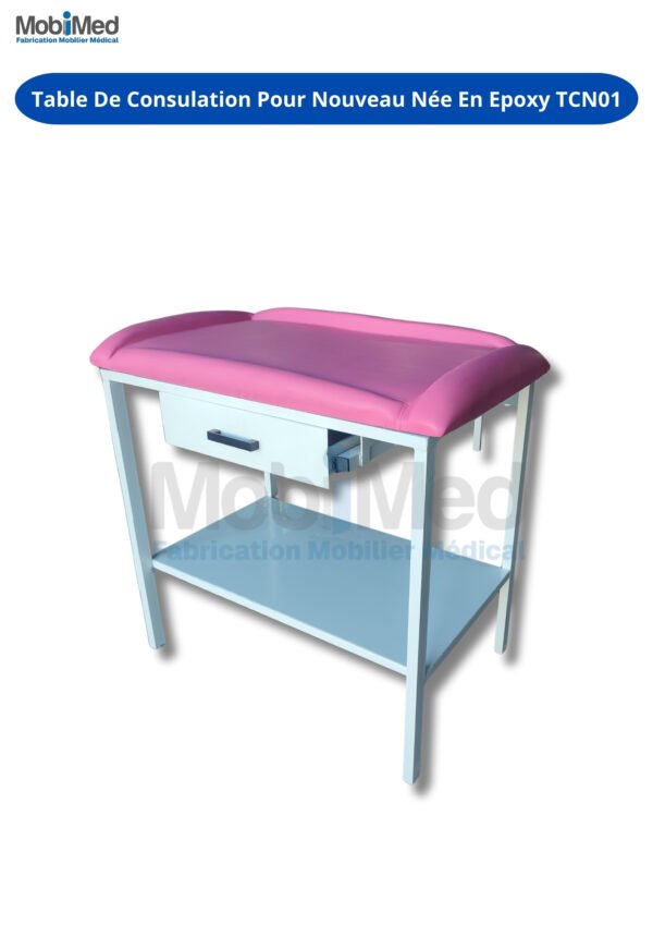 Table De Consultation Pour Nouveau Née En Epoxy TCN01