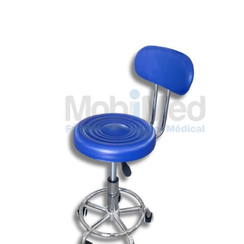 42 Tabouret A Gaz Avec Dos TBR01