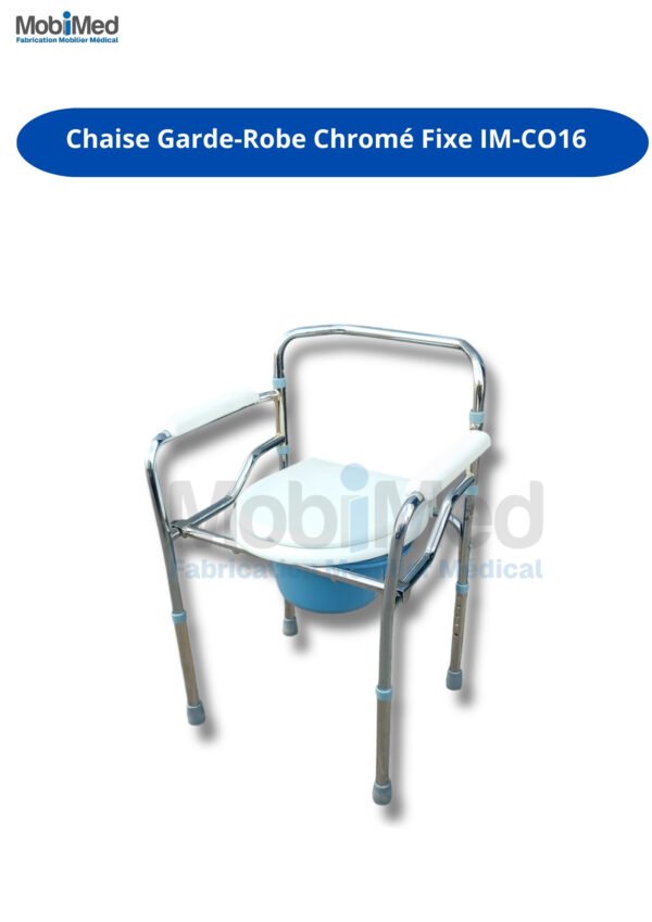 Chaise Garde-Robe Chromé Fixe IM-CO16