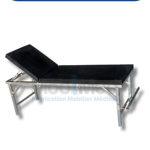 Divan D’examen Pliable Chromé TCC01