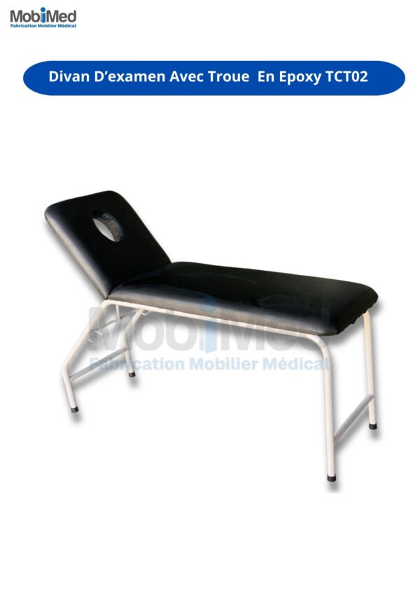 Divan D’examen Avec Troue  En Epoxy TCT02