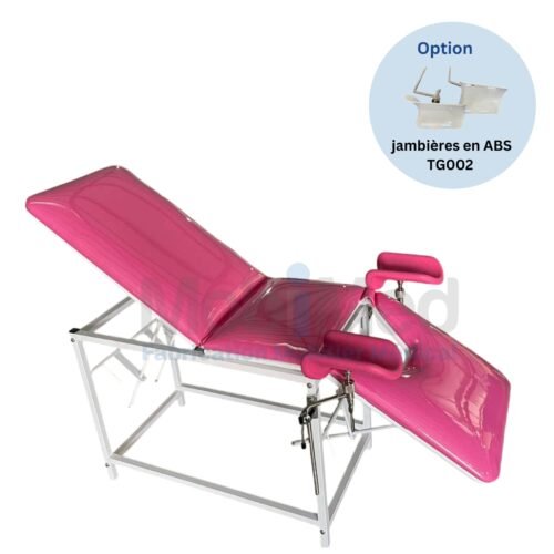 Ajouter un sous-titre - 2026-01-07T155027.212 Divan Gynécologique En Epoxy Jambières En Mousse TG 003