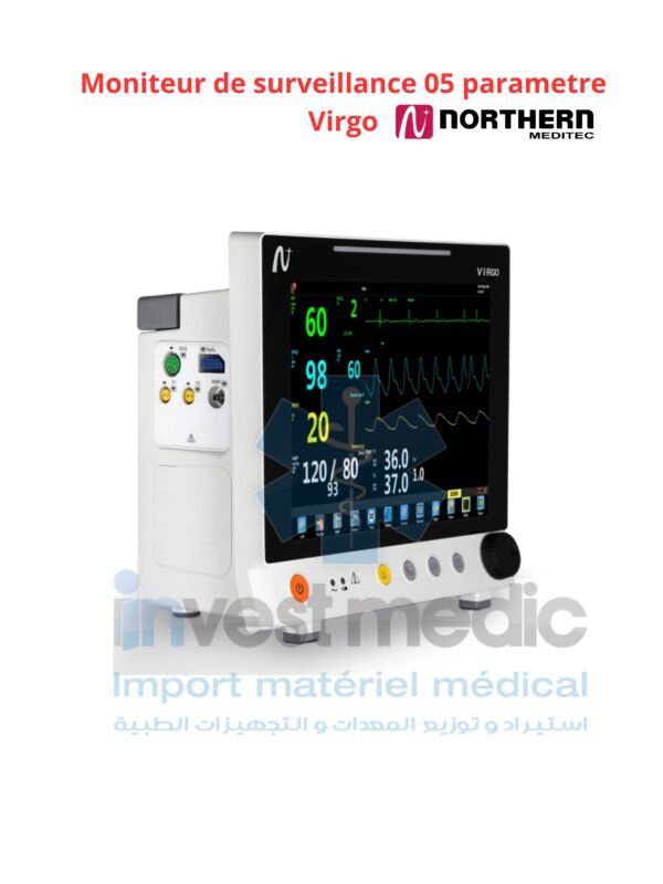Moniteur de Surveillance 05 Saramètres Virgo (Option: Imprimante Integrée)