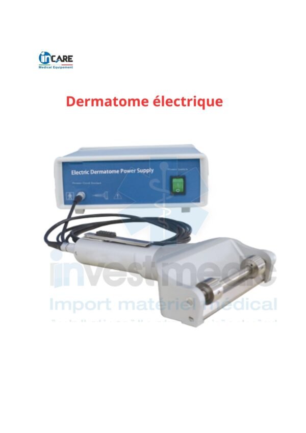 Dermatome électrique