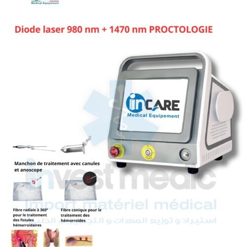 Diode laser 980 nm + 1470 nm PROCTOLOGIE