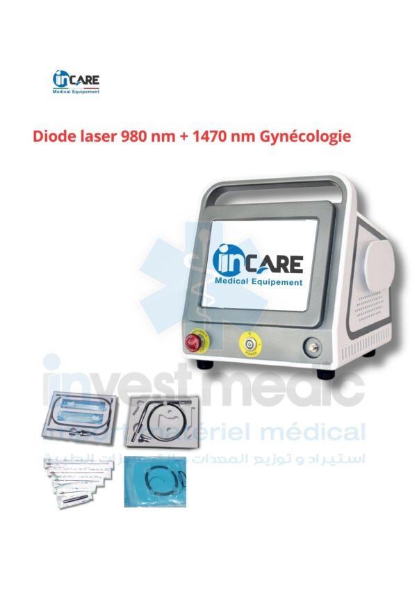 Diode laser 980 nm + 1470 nm Gynécologie