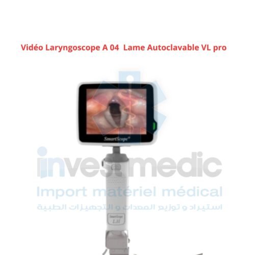 Vidéo Laryngoscope A 04 Lame Autoclavable VL pro