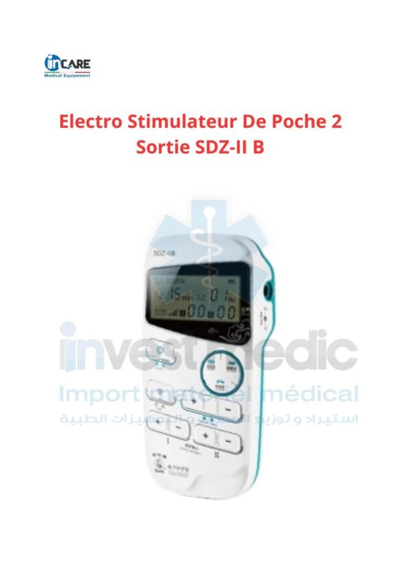Electro Stimulateur De Poche 2 Sortie SDZ-II B