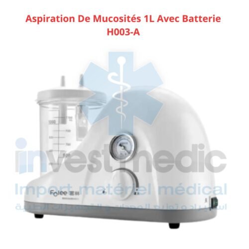Aspiration De Mucosités 1L Avec Batterie H003-A
