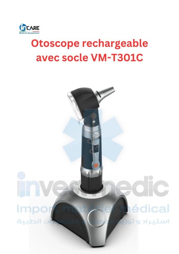 Otoscope rechargeable avec socle  VM-T301C