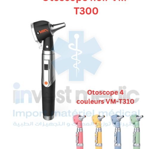 Otoscope rechargeable avec socle  VM-T301C / Otoscope 4 couleurs  VM-T310