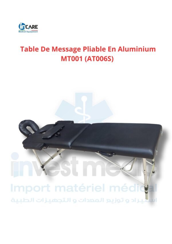 Table De Message Pliable En Aluminium MT001 (AT006S)
