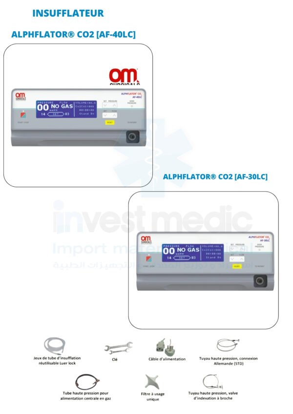 Insufflateur-(ALPHFLATOR® CO2 [AF-40LC] / ALPHFLATOR® CO2 [AF-30LC])
