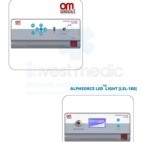 SOURCE DE LUMIERE LED ET CÂBLE- (ALPHSORCE LED LIGHT [LSL-300] TM) /(ALPHSORCE LED  LIGHT [LSL-180] TM)