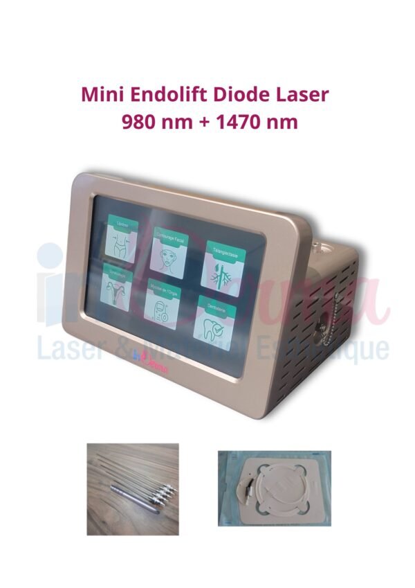 Mini Endolift Diode Laser   980 nm + 1470 nm