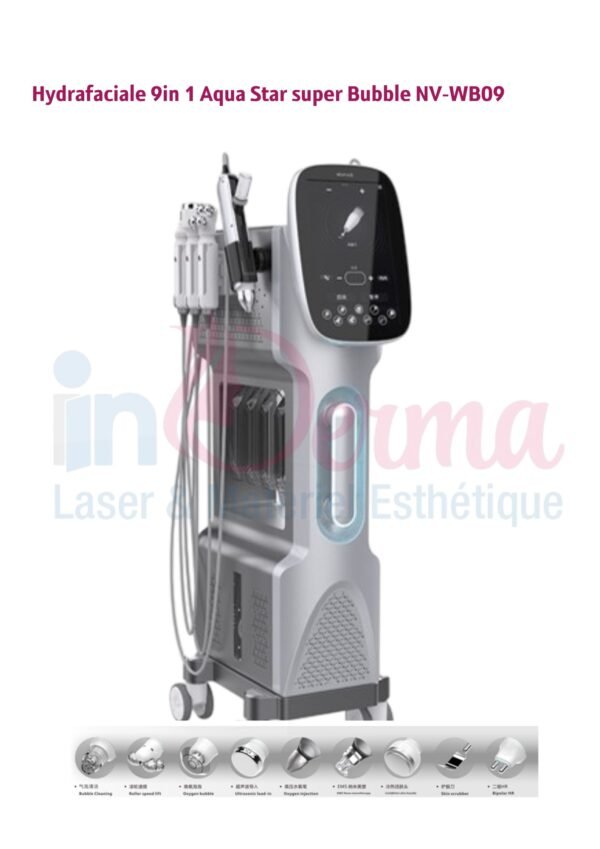 Hydrafaciale 9in 1 in 1 Aqua Star super Bubble