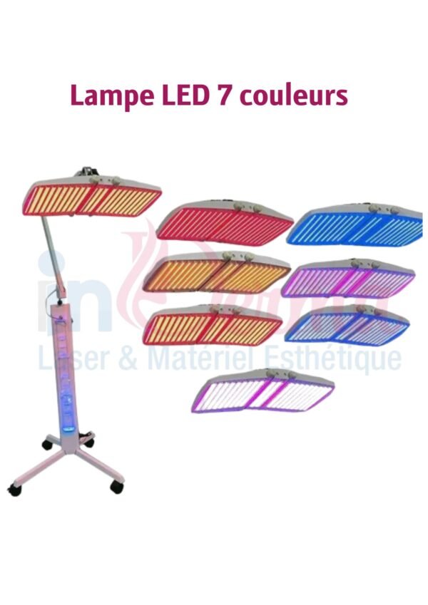 Lampe LED   7 couleurs