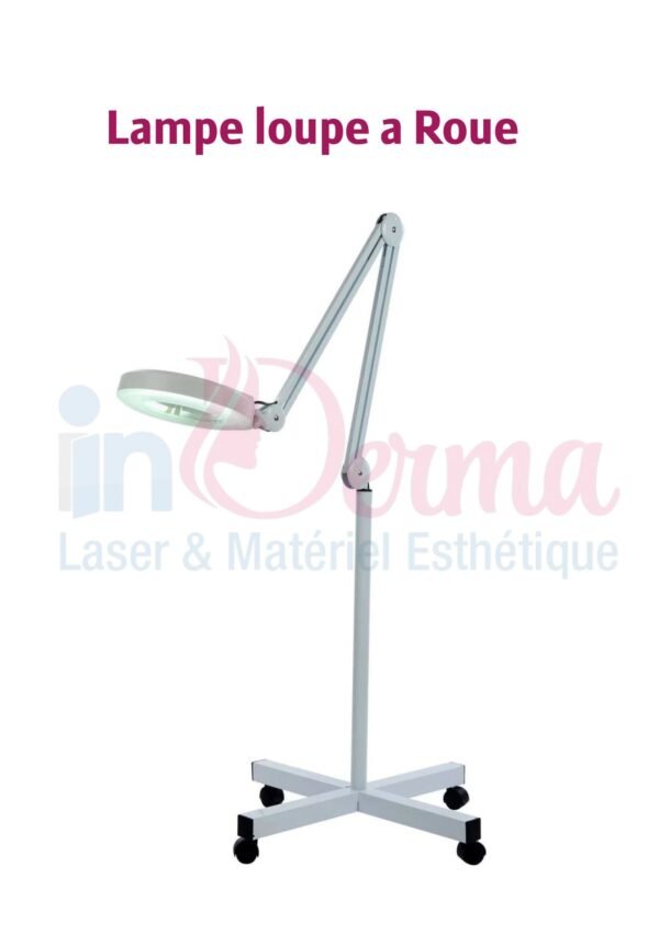 lampe loupe a Roue