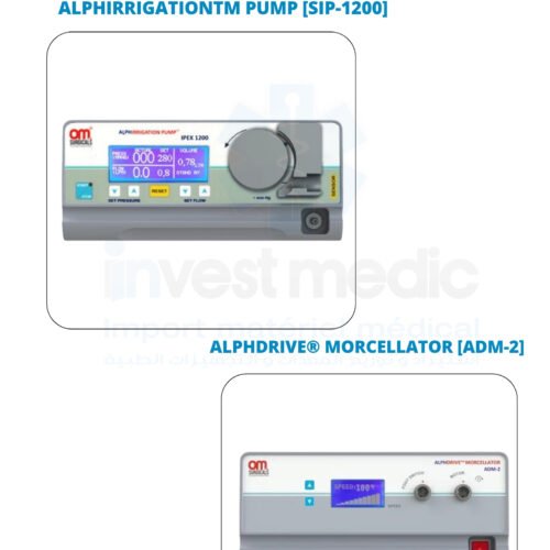 POMPE D’IRRIGATION ET Morcellateur - (ALPHIRRIGATIONTM PUMP [SIP-1200] /ALPHDRIVE® MORCELLATOR [ADM-2])