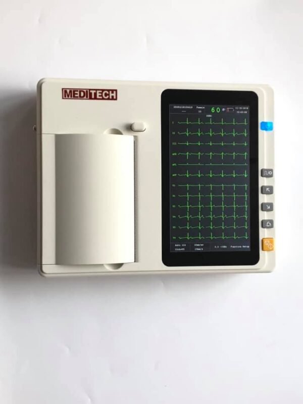 ECG 6 Pistes Avec Interprétation Ecran Tactile   EKG-6A