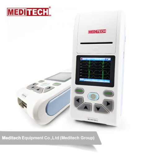 ECG 3 Pistes De Poche Avec Interprétation COULEUR ET ECRAN TACTILE  EKG101 TOUCH