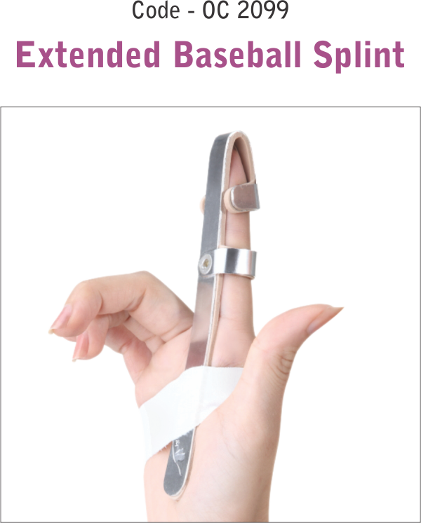 Extended Baseball Splint OC-2099