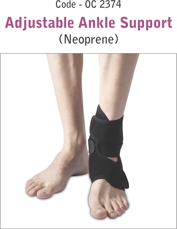 Adjustable Ankle Support (Neoprene) OC-2374