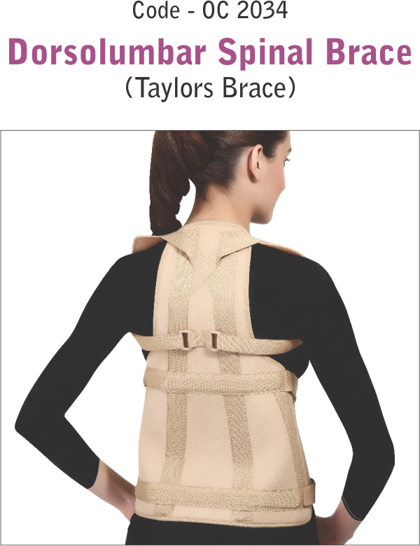Dorsolumbar Spinal Brace (Taylors Brace) OC-2034