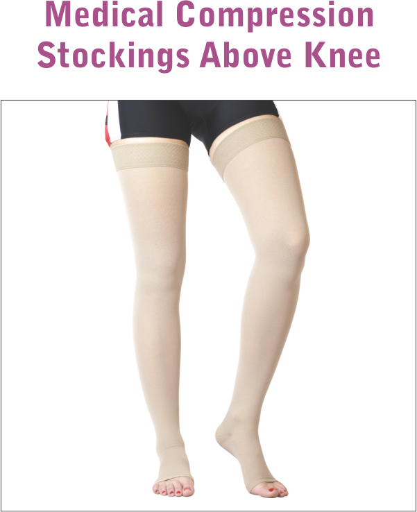 Medical Compression Stockings Above Knee