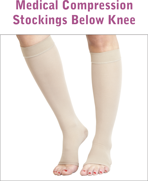 Medical Compression Stockings Below Knee