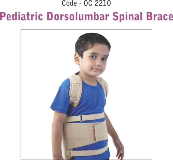 Pediatric Dorsolumbar Spinal Brace OC-2210