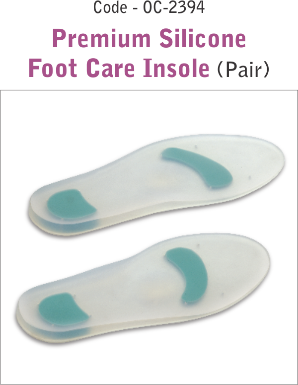 Premium Silicone Foot Care Insole (Pair) OC-2394