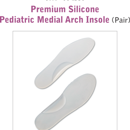 Premium Silicone Pediatric Medial Arch Insole (Pair) OC-2358