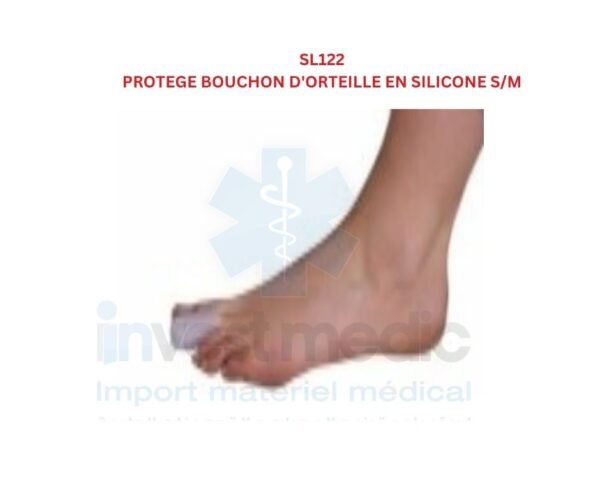 SL122 PROTEGE BOUCHON D'ORTEILLE EN SILICONE S/M